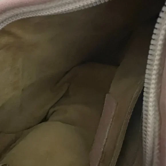 Falor pink leather bag